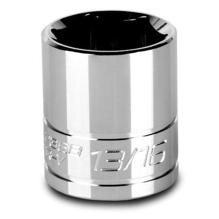 Capri Tools 3/8 in Drive 13/16 in 6-Point SAE Shallow Socket 1-2358